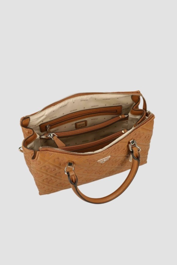 GUESS Brązowa damska torebka Adelasia