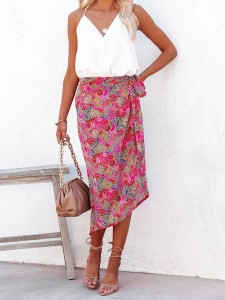 Milan Kiss Spódnica w kolorze jasnoróżowym rozmiar: XL