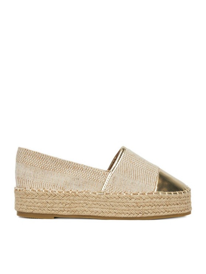 DeeZee Espadryle JSZ701-2 Złoty