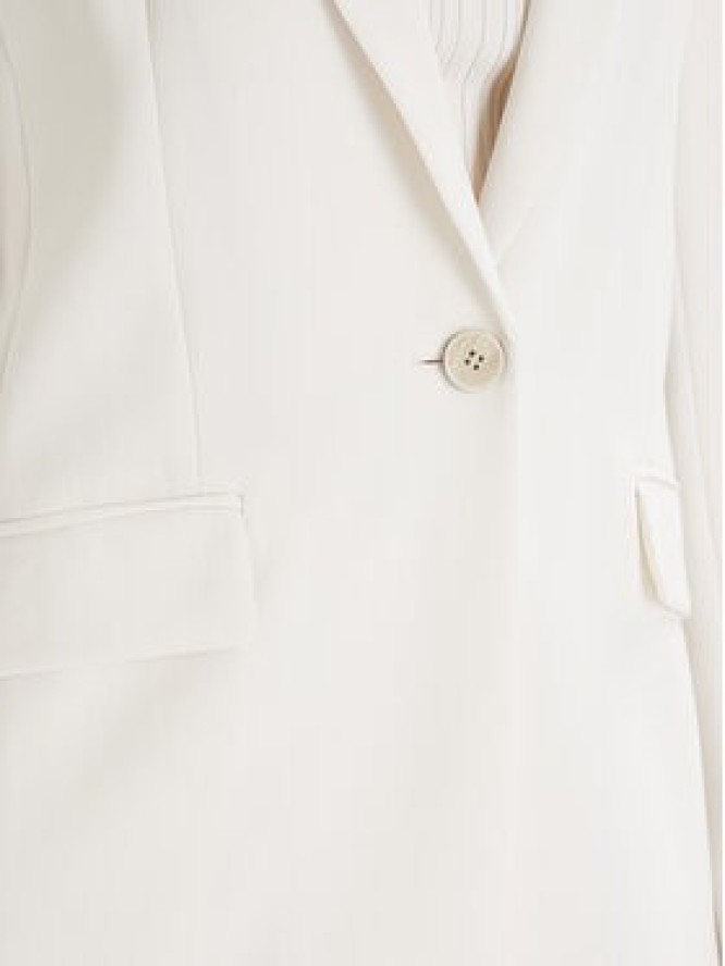 Boss Marynarka Jocaluah 50490053 Écru Regular Fit