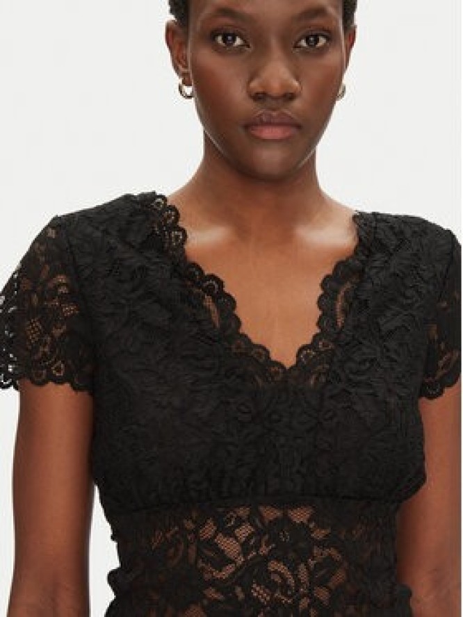 Morgan Bluzka 241-DANSA Czarny Slim Fit