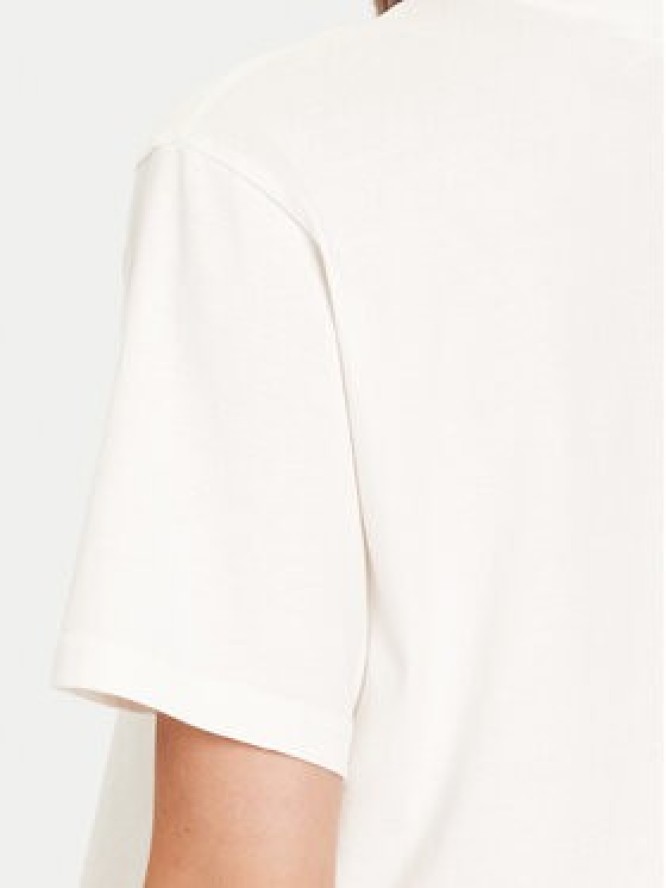 Puma T-Shirt PUMA X ROSÉ 633806 77 Biały Relaxed Fit