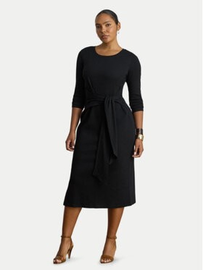 LAUREN RALPH LAUREN Sukienka codzienna 200973598004 Czarny Regular Fit