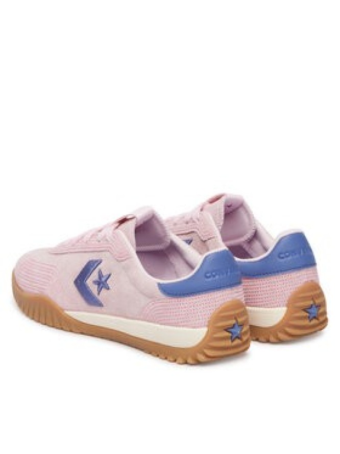 Converse Sneakersy Run Star Trainer Stitched Suede A16076C Różowy
