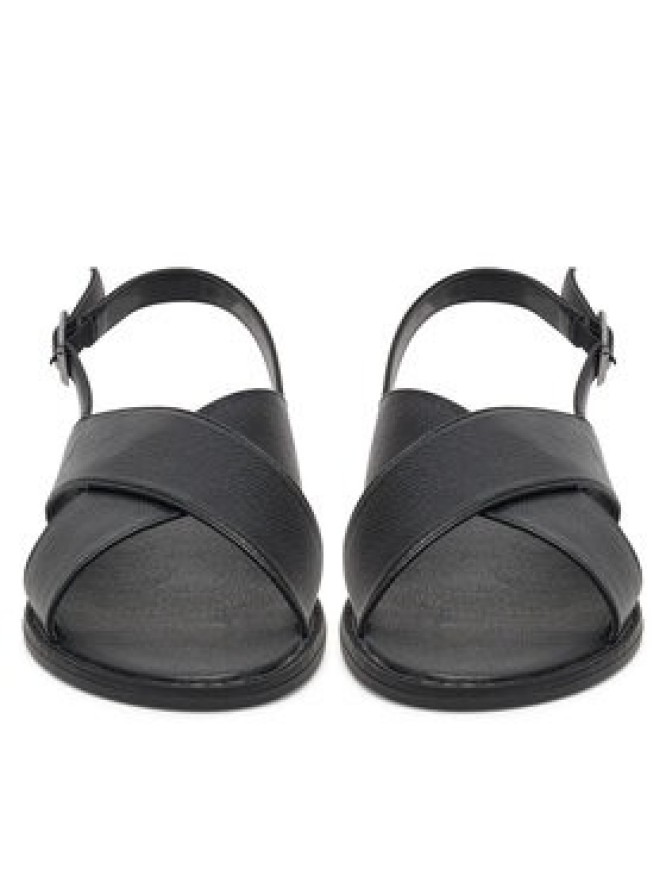 JENNY Sandały WS5551-10 Czarny