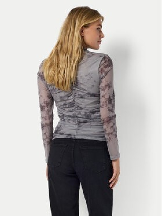 Noisy May Bluzka Iggy 27031592 Szary Slim Fit