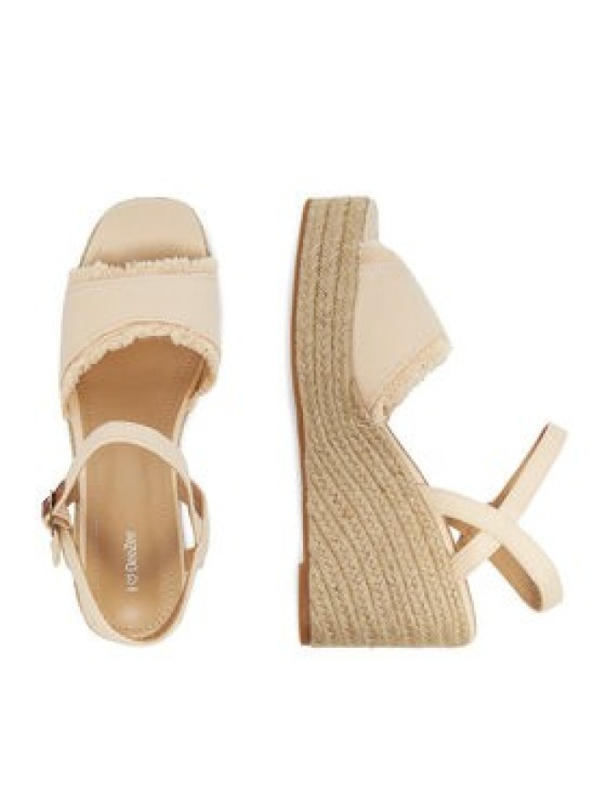 DeeZee Espadryle E0822-4A Beżowy