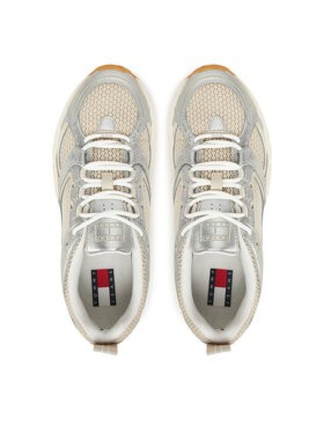 Tommy Jeans Sneakersy Archive'97 Metallic EN0EN02796 Niebieski