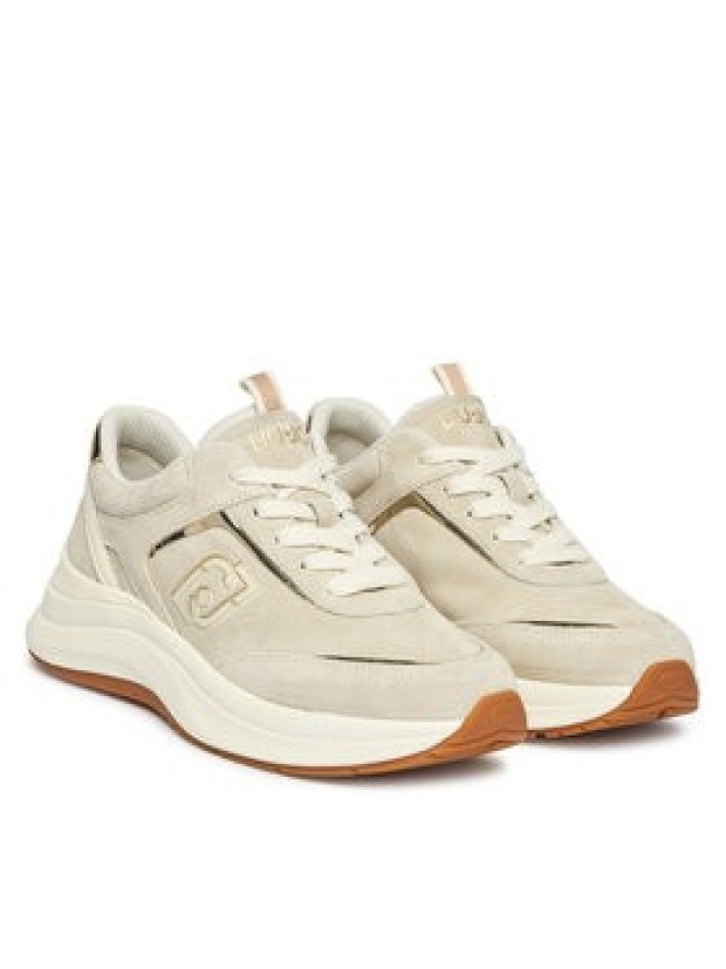 Liu Jo Sneakersy Stardust 01 BF6029 PX911 Kremowy