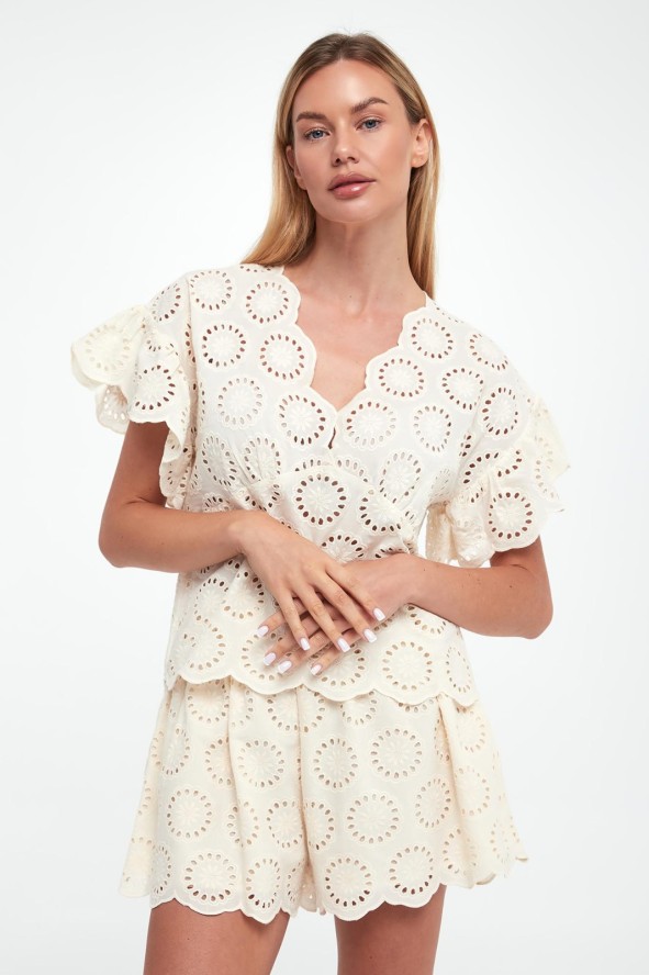 Bluzka damska ażurowa TWINSET