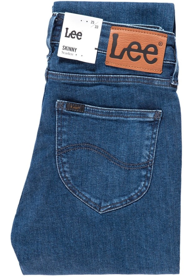 SPODNIE DAMSKIE LEE SCARLETT DARK FOAM L526MHGT 112111758