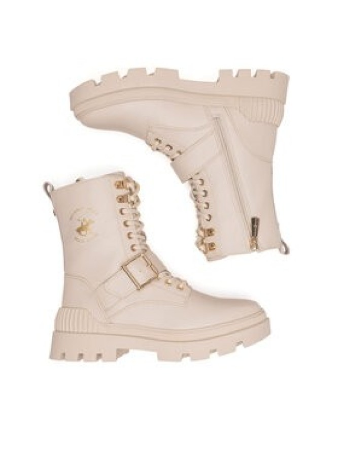 Beverly Hills Polo Club Trzewiki V12-793 Beżowy