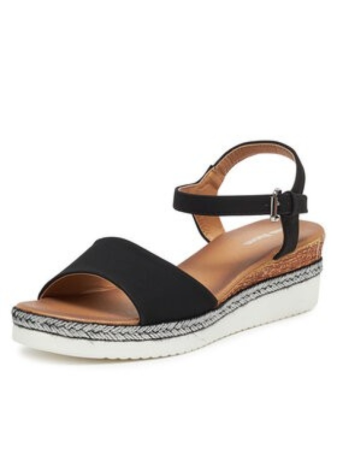 Clara Barson Espadryle WS2189-15 Czarny