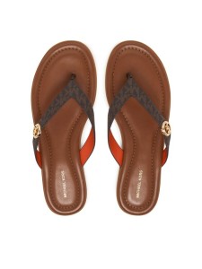 MICHAEL Michael Kors Japonki Ering Thong 40S6ERFS1B Brązowy