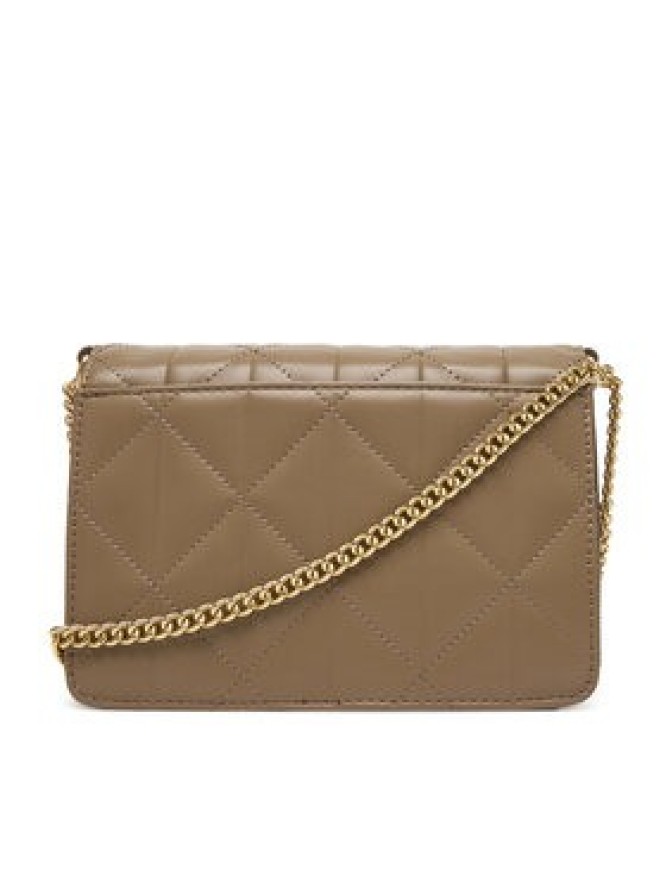 Calvin Klein Torebka Quilted Mini Chain Bag LV04F3321G Beżowy