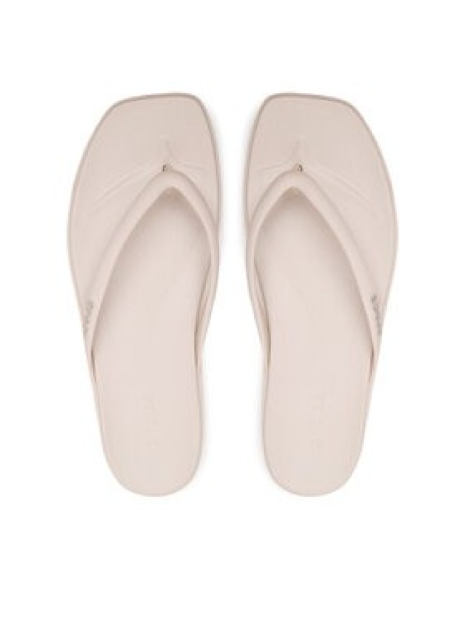Crocs Japonki Miami Square Flatform Flip 214161 Brązowy