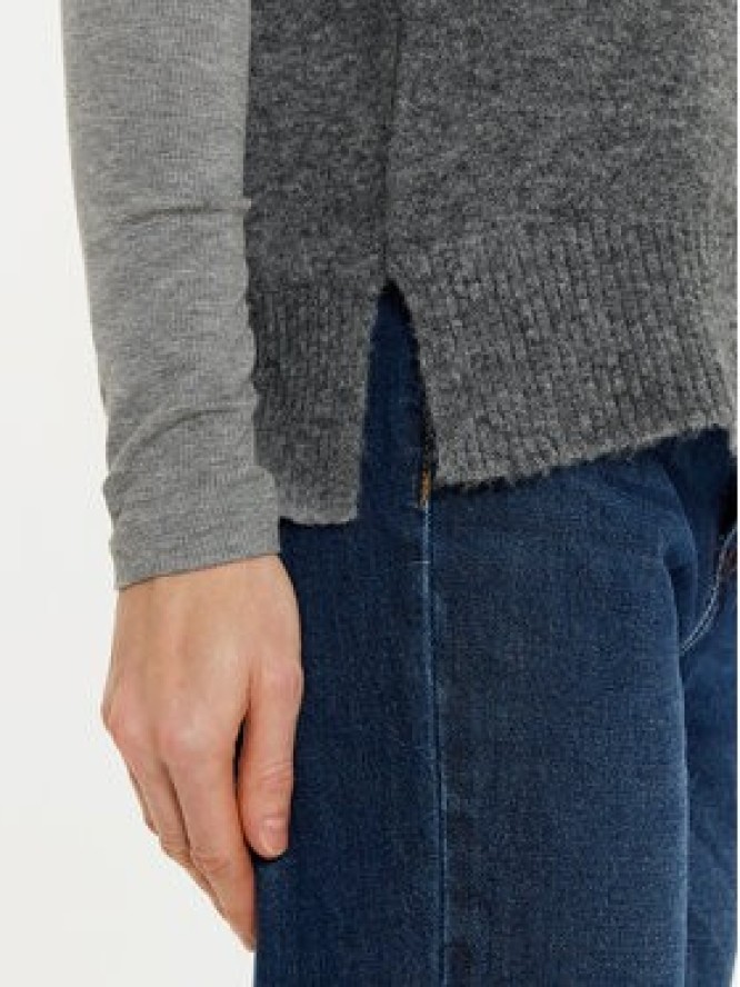 Liu Jo Sweter WF4432 MA49P Szary Regular Fit