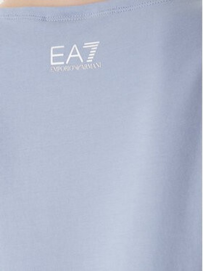 EA7 Emporio Armani T-Shirt 7W000978 AF10373 U9309 Niebieski Regular Fit