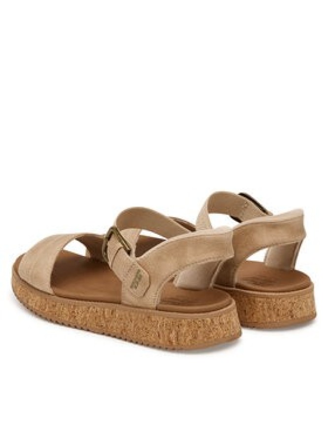 Skechers Sandały Bobs Sun Vibe 114423/NAT Beżowy