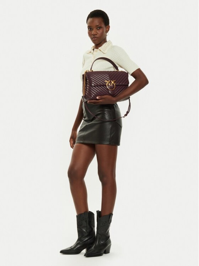 Pinko Torebka Love Lady Puff Big Cl 100042 A0GK Brązowy