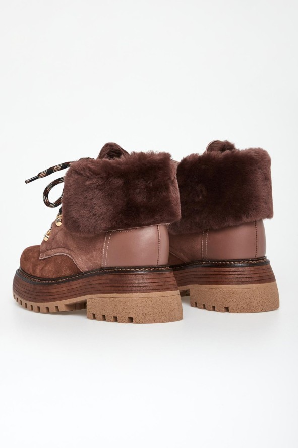 Trapery damskie zamszowe BALDININI