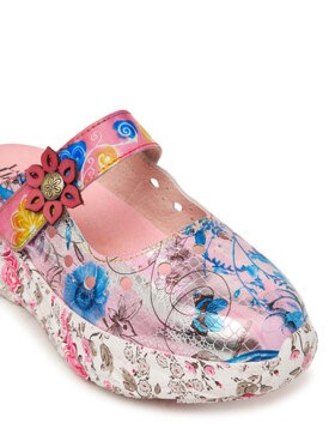 Laura Vita Klapki Sofiao 13 Różowy