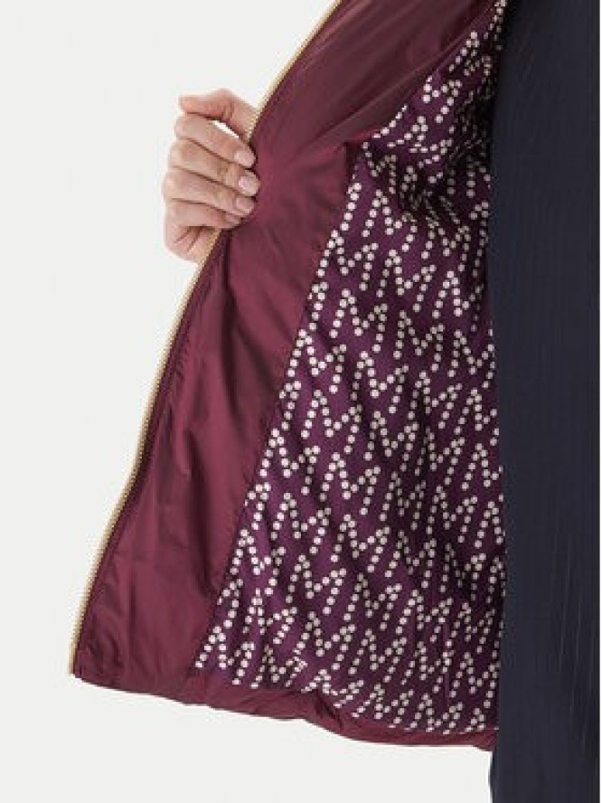 Lola Casademunt by Maite Kurtka zimowa MF2501007 Bordowy Oversize