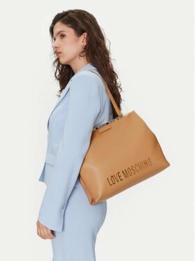 LOVE MOSCHINO Torebka JC4054PP1MLG0105 Beżowy
