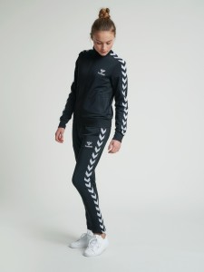 HUMMEL czarna bluza damska sportowa rozpinana hmlNELLY 2.0 ZIP