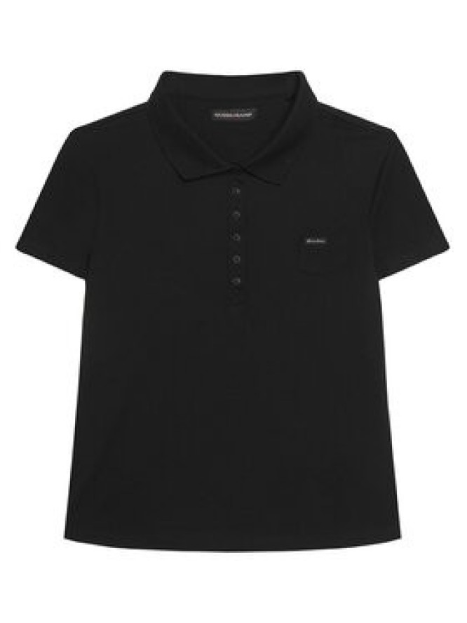 Guess Polo W5GP73 KCYR1 Czarny Regular Fit