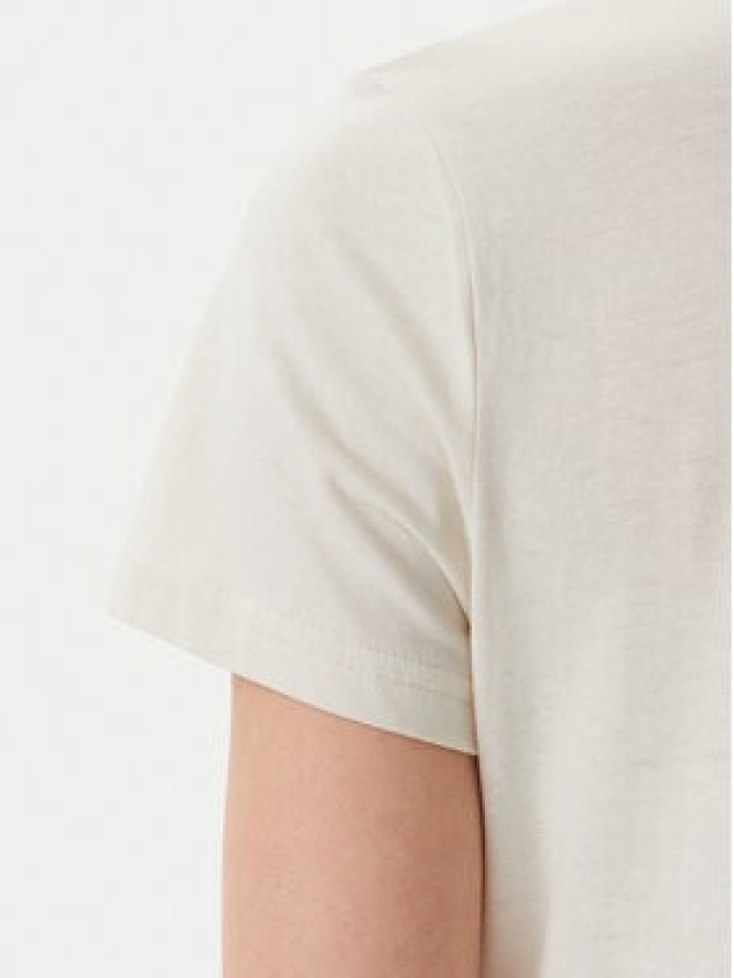 Puma T-Shirt Essentials Metallic 684995 Beżowy Regular Fit