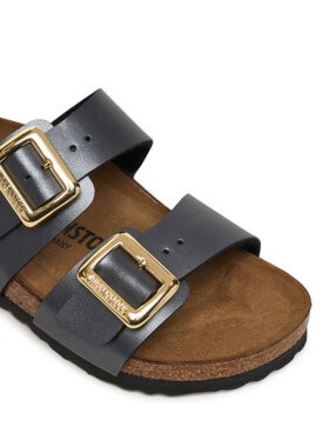 Birkenstock Klapki Sydney Cushion Buckle 1031689 Czarny
