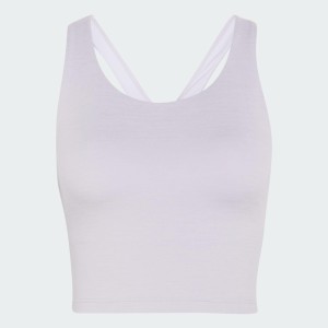 Top z wbudowanym biustonoszem adidas All Me Medium Support