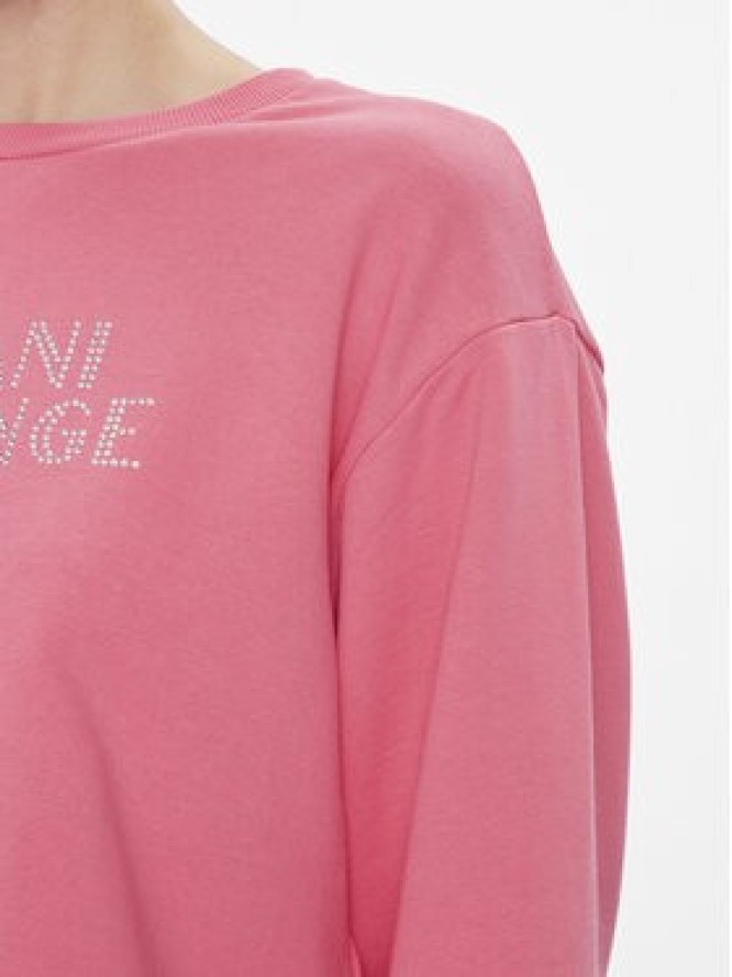 Armani Exchange Bluza 3DYM90 YJFHZ 14BH Różowy Regular Fit