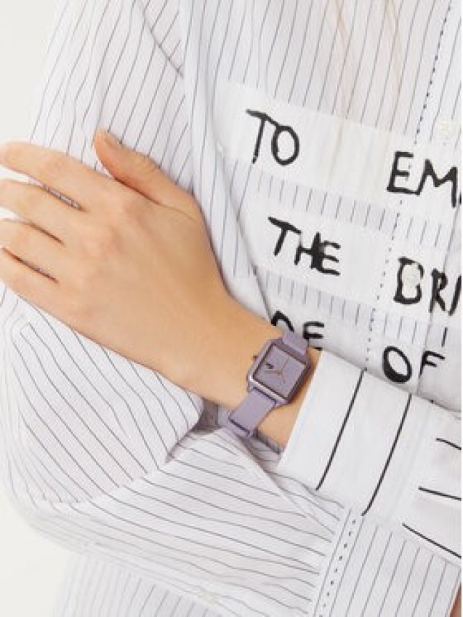 Lacoste Zegarek 12.12 Flow 2001386 Fioletowy