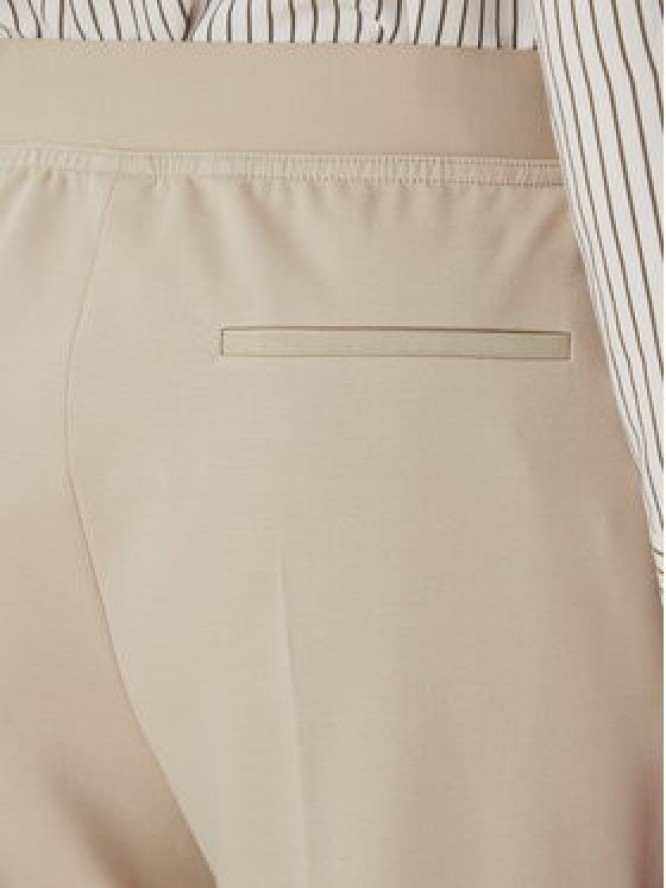 BOSS Spodnie materiałowe Talia4 50551907 Beżowy Relaxed Fit