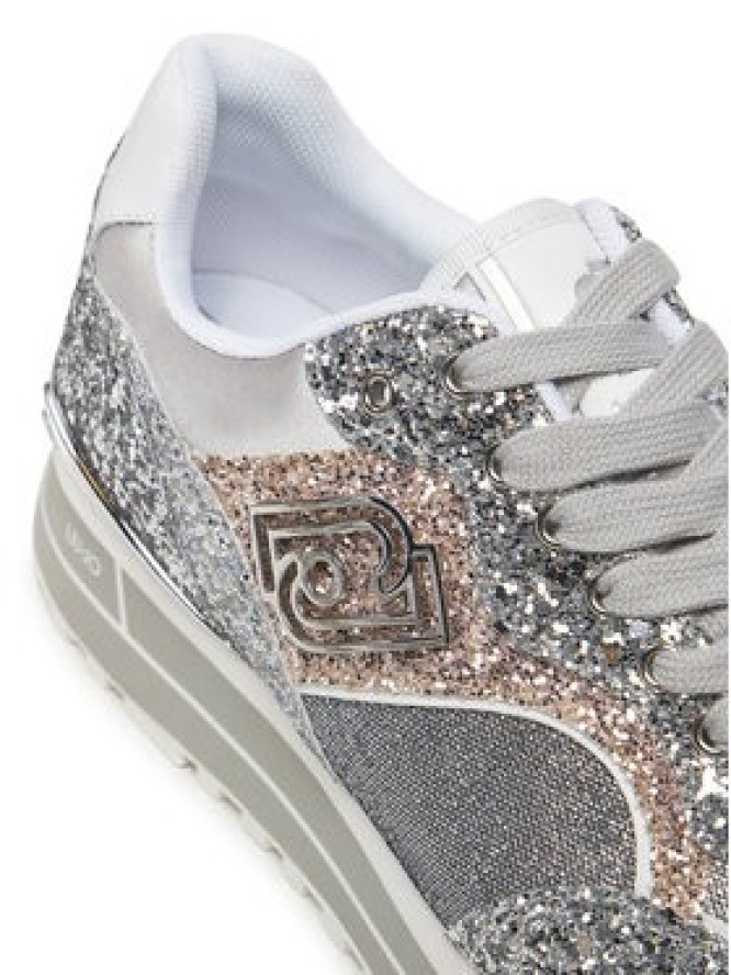 Liu Jo Sneakersy BA5015 TX007 Srebrny
