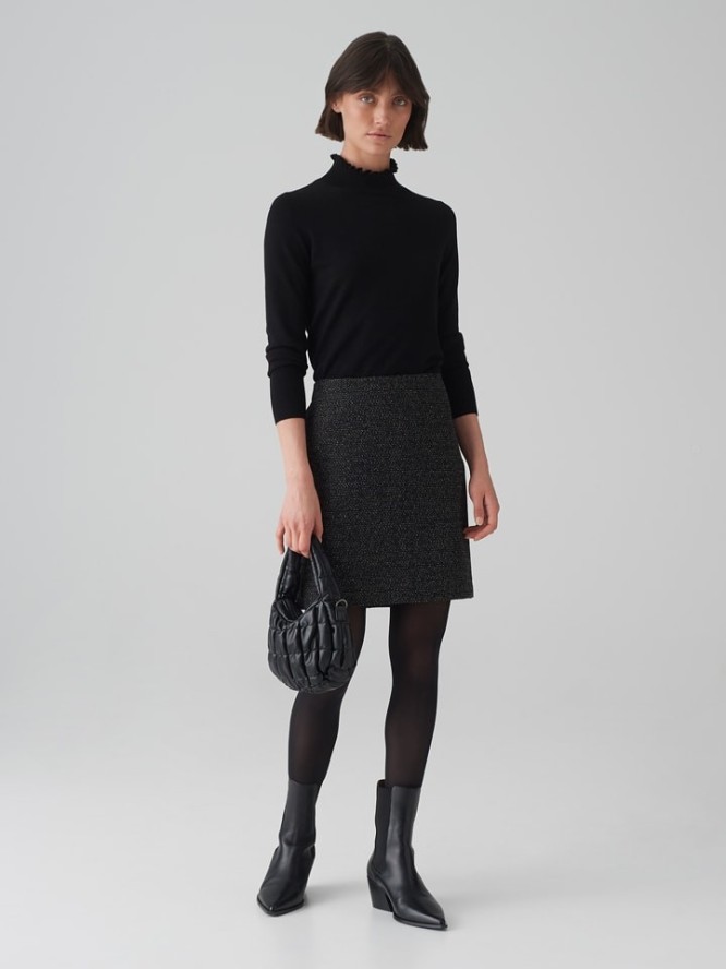 OPUS Spódnica w kolorze czarnym rozmiar: 42