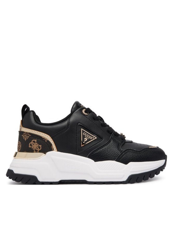 Guess Sneakersy FLFHEL ELE12 Czarny