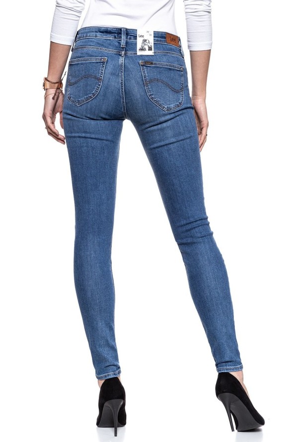 SPODNIE DAMSKIE LEE SCARLETT MIDTOWN BLUES L526HAOE 112111683