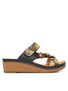 Laura Vita Klapki Facscineo 05 Czarny