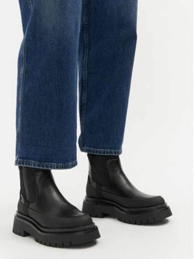 Pepe Jeans Botki PLS50528 Czarny