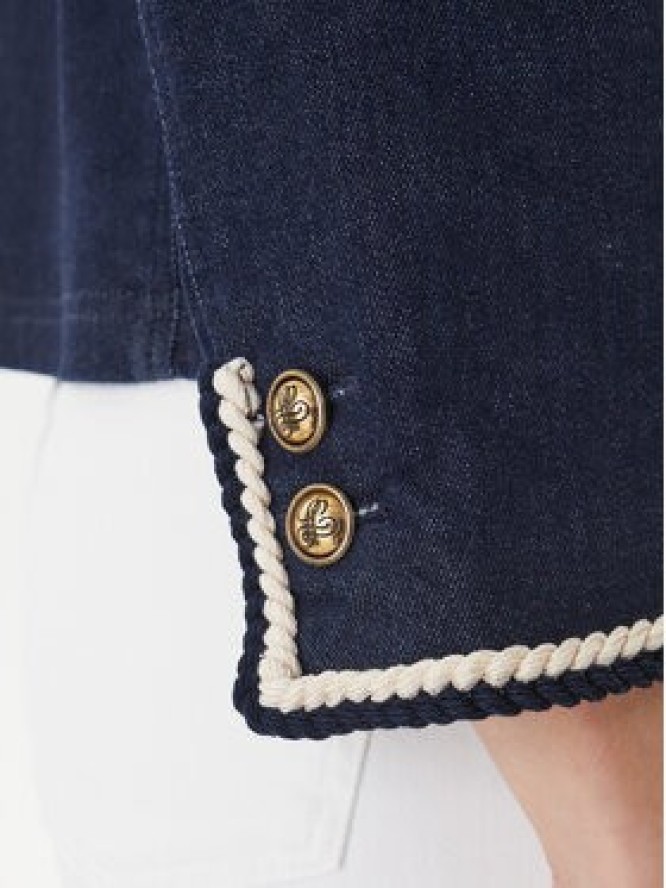 Luisa Spagnoli Marynarka Vario 542793 Granatowy Regular Fit