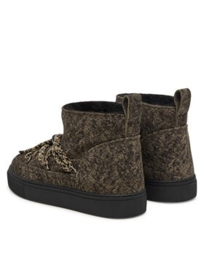 Inuikii Śniegowce Classic Low Camouflage 1001.001.0581 Zielony ciemny