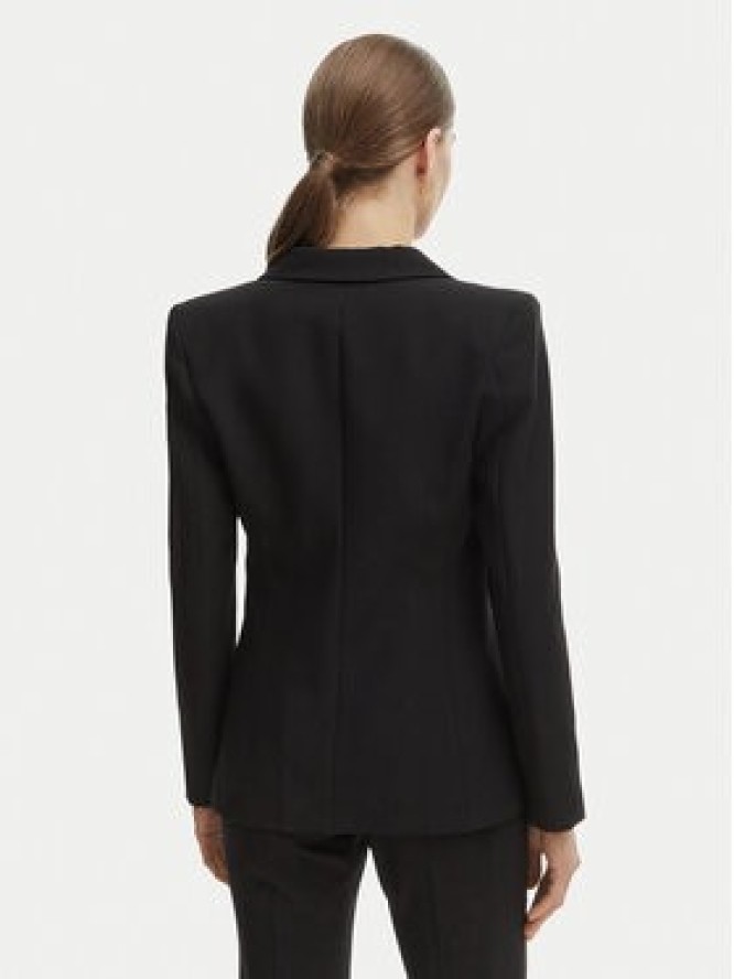 Rinascimento Marynarka CFC0128640003 Czarny Regular Fit