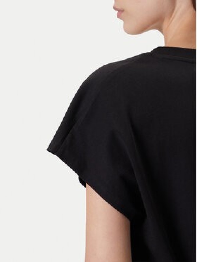 KARL LAGERFELD Bluzka A4W17046 Czarny Relaxed Fit