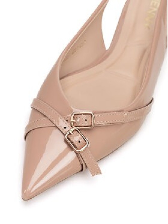 JENNY Sandały LH24032-1 Beżowy