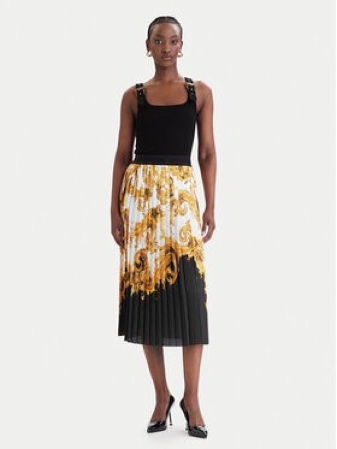 Versace Jeans Couture Top 80HAM619 J0198 Czarny Slim Fit