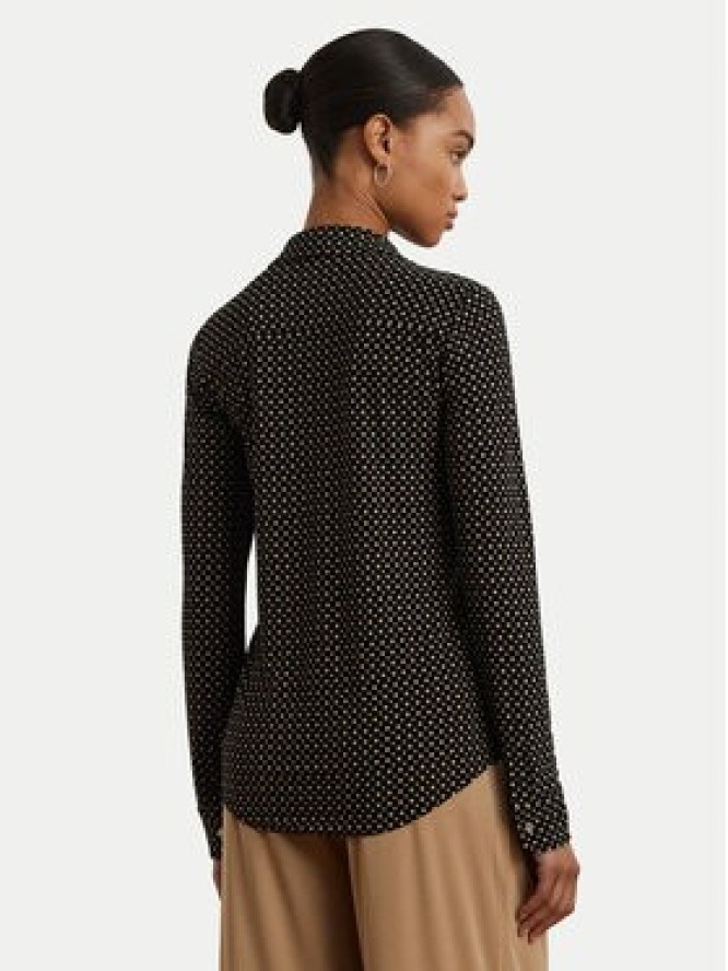 LAUREN RALPH LAUREN Koszula 200971090001 Czarny Slim Fit