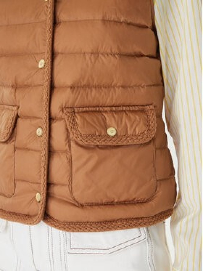 Tommy Hilfiger Bezrękawnik WW0WW49661 Brązowy Regular Fit